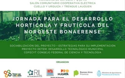 Se realizará una jornada para el desarrollo hortícola y frutícola