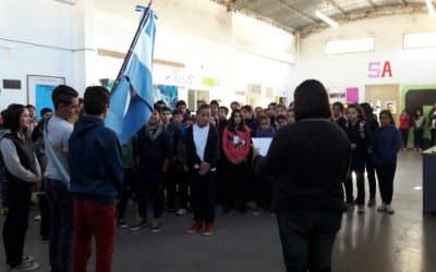 Se realizó la jura de compromiso ambiental en 30 de Agosto