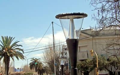 Trabajos en las redes de cloacas, alumbrado y agua