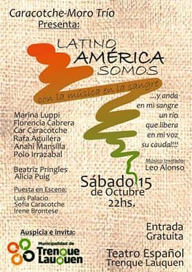 Música latinoamericana y Feria de los Pueblos Latinoamericanos por el mes de la Diversidad Cultural