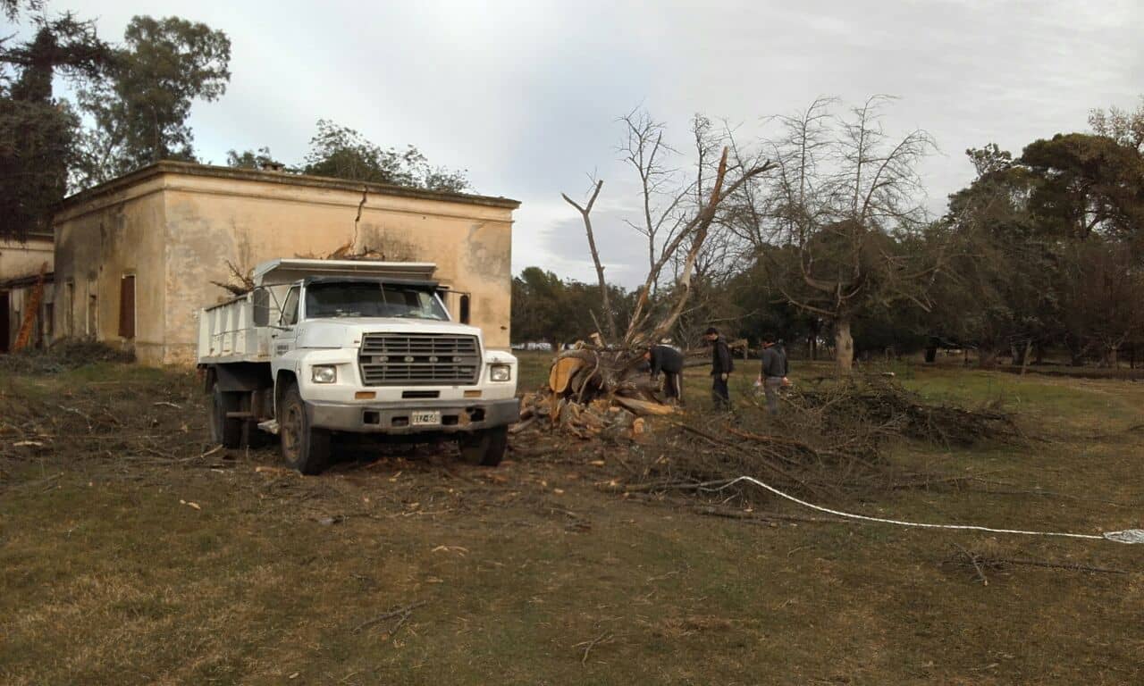 Se entrega leña social en el distrito
