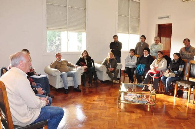 Visita del Subsecretario de Lechería de Nación