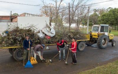 Se realizó el operativo «Limpiamos tu barrio» en el sector Noroeste