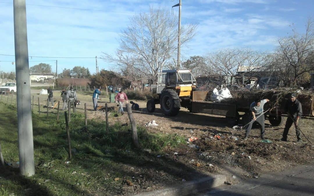 El Municipio puso en marcha el Programa Limpiamos tu Barrio