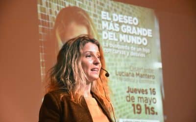 CON BUENA RESPUESTA DEL PÚBLICO, LUCIANA MANTERO PRESENTÓ SU LIBRO SOBRE EL DESEO DE SER MADRE
