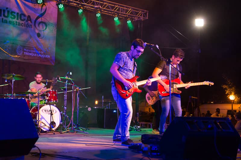 Se realizó anoche la cuarta fecha de Música en la Estación