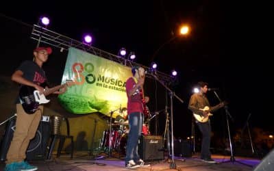 Se realizó ayer otra noche de Música en la Estación