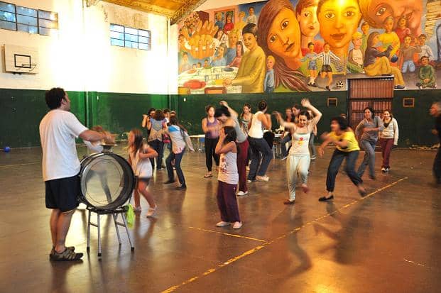 Tributo a Magoya ofreció talleres para 40 vecinos