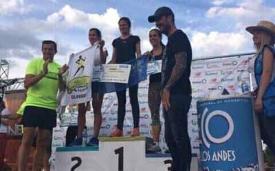 Maratón en Bolívar: Arameo primera mujer en la General