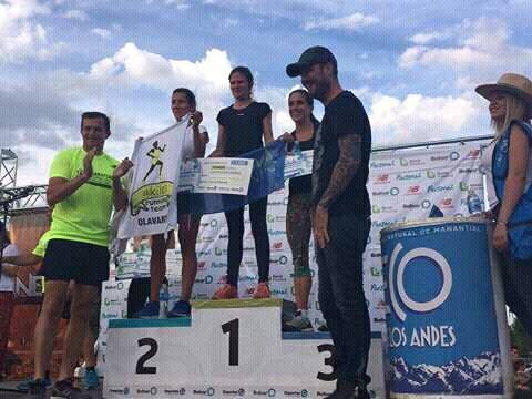 Maratón en Bolívar: Arameo primera mujer en la General