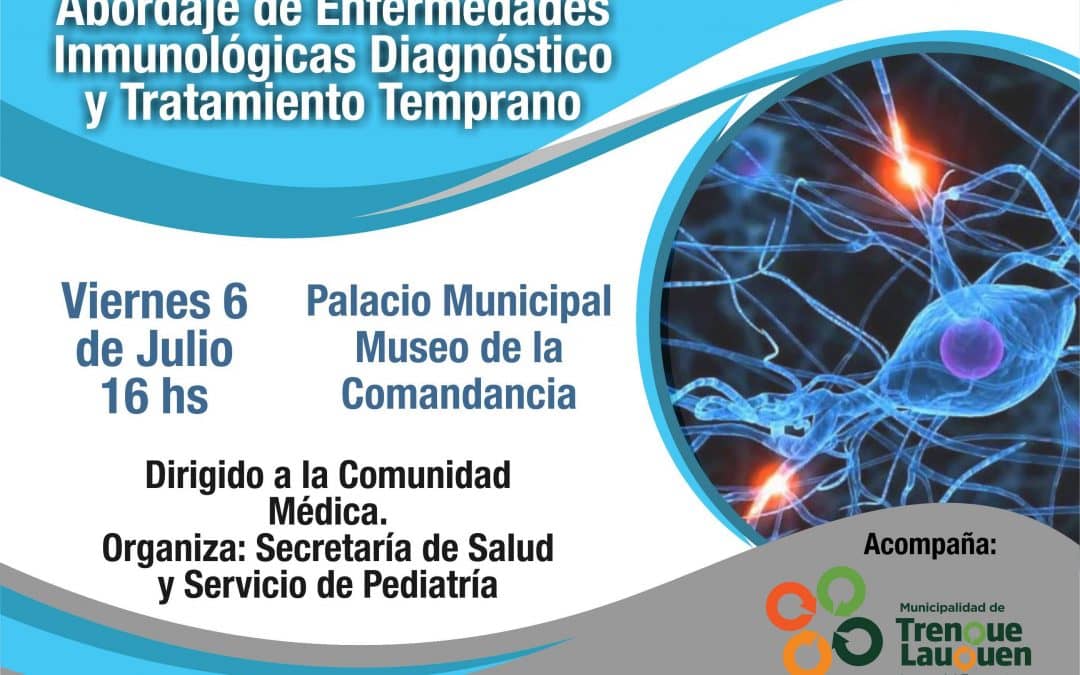 SE REALIZARÁ HOY (VIERNES) UNA CHARLA PARA LA COMUNIDAD MÉDICA