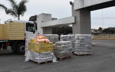 EL MUNICIPIO RECIBIÓ HOY (MARTES) 6.000 KILOS DE MERCADERÍA DEL MINISTERIO DE DESARROLLO SOCIAL DE LA PROVINCIA DE BUENOS AIRE