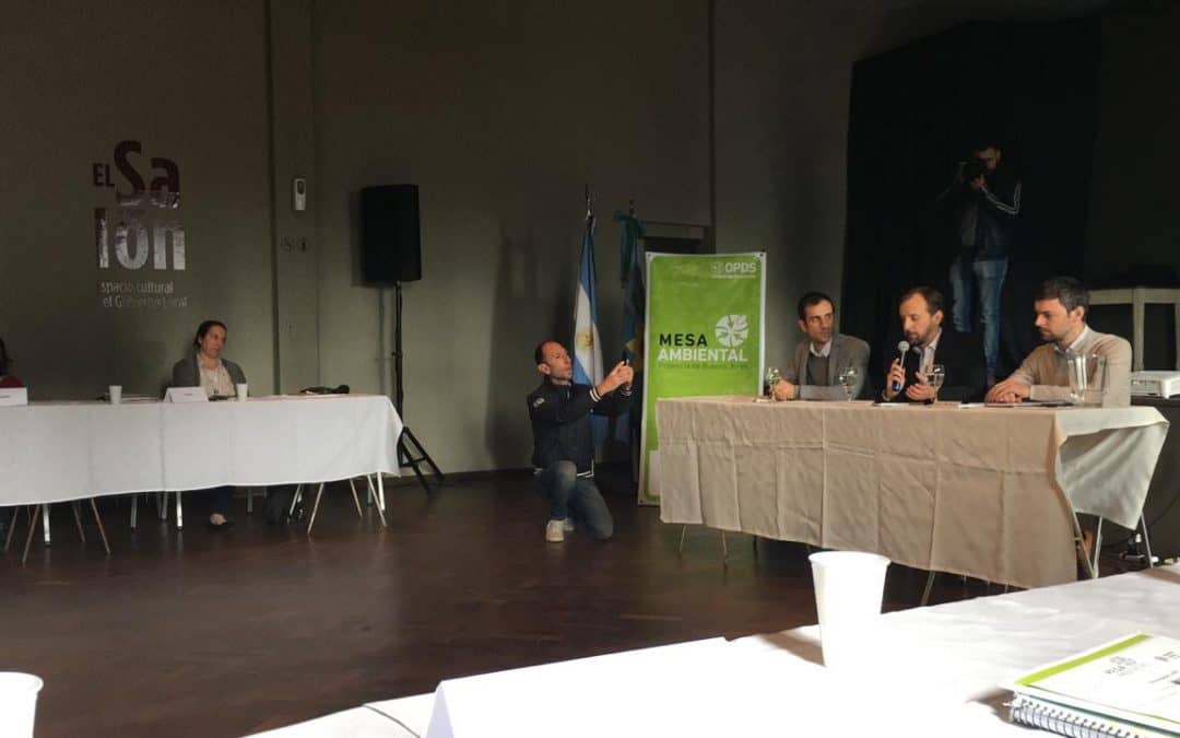 MESA AMBIENTAL DEL OPDS: MOTREL EXPONE EN JUNIN SOBRE LA GESTION LOCAL CON ENVASES DE AGROQUIMICOS