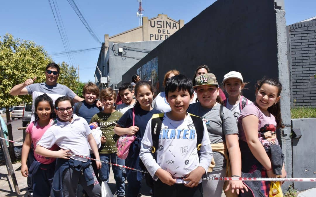 INTERVIENEN HOY (MARTES) CON MURALES OTROS DOS ESPACIOS DE LA CIUDAD EN EL MARCO DEL PROYECTO “MI ESCUELA EN MI CIUDAD”