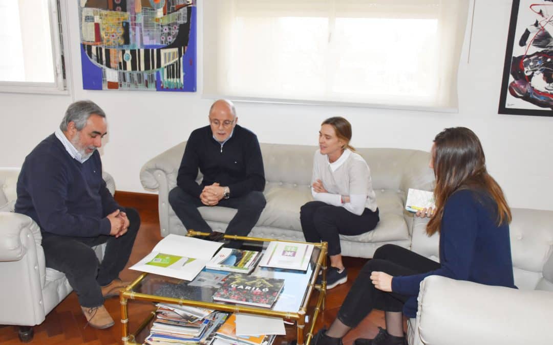 FERNÁNDEZ RECIBIÓ A AUTORIDADES DE LA OFICINA DE FORTALECIMIENTO INSTITUCIONAL DE LA PROVINCIA