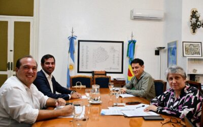EL INTENDENTE SE REUNIÓ CON LA NUEVA DIRECTORA GENERAL DE CULTURA Y EDUCACIÓN DE PROVINCIA: OBRAS EN MARCHA Y PEDIDO PARA NUEVAS CONSTRUCCIONES EDUCATIVAS