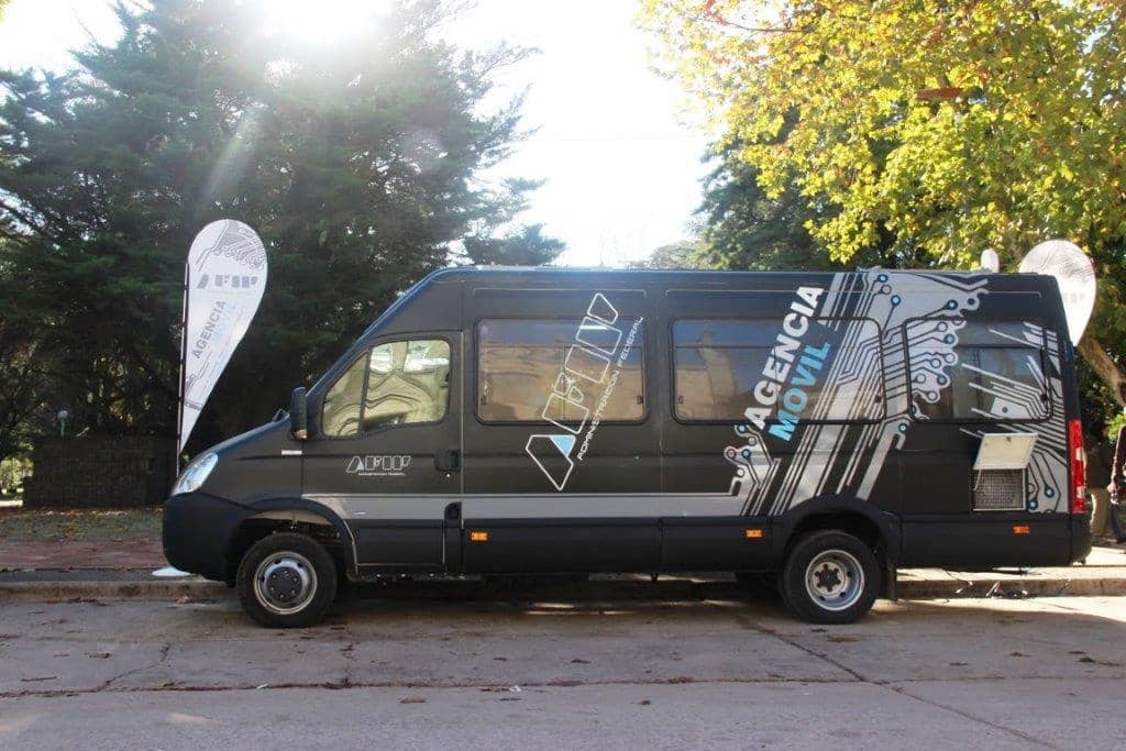 Oficina móvil de AFIP en  30 de Agosto