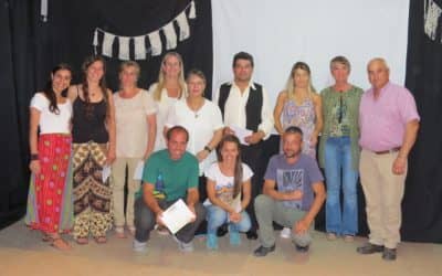 30 de Agosto: se realizó el acto de fin de año de los talleres de Cultura y Educación
