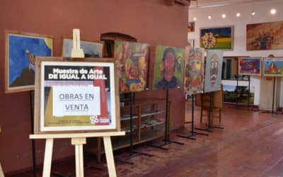 DESDE HOY (LUNES) Y HASTA EL VIERNES PODRÁ VISITARSE LA MUESTRA PICTÓRICA “DE IGUAL A IGUAL” EN EL HALL DEL MUNICIPIO