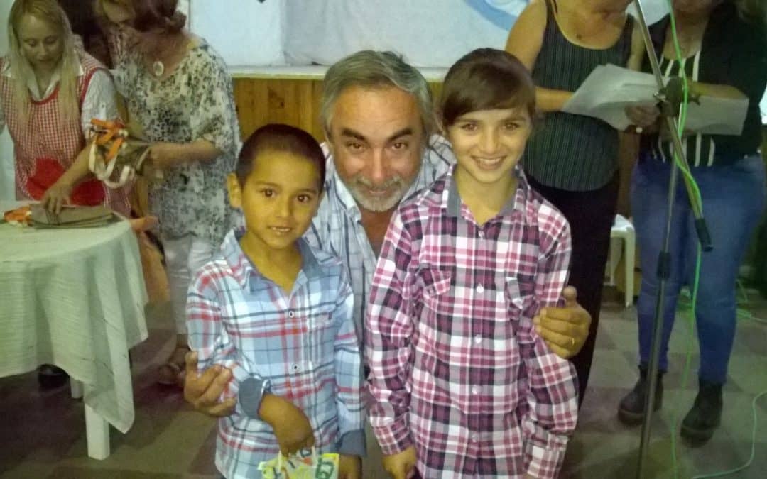 Fernández participó de una muestra de Cultura y Educación en Girodías