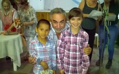 Fernández participó de una muestra de Cultura y Educación en Girodías