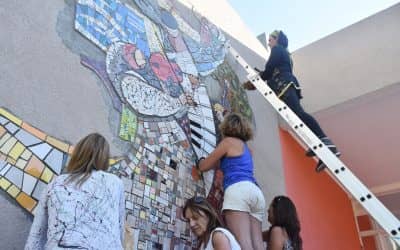 2° ENCUENTRO NACIONAL DE ARTE MURAL: CONVOCATORIAS PARA ARTISTAS LOCALES Y DONACION DE MOSAICOS