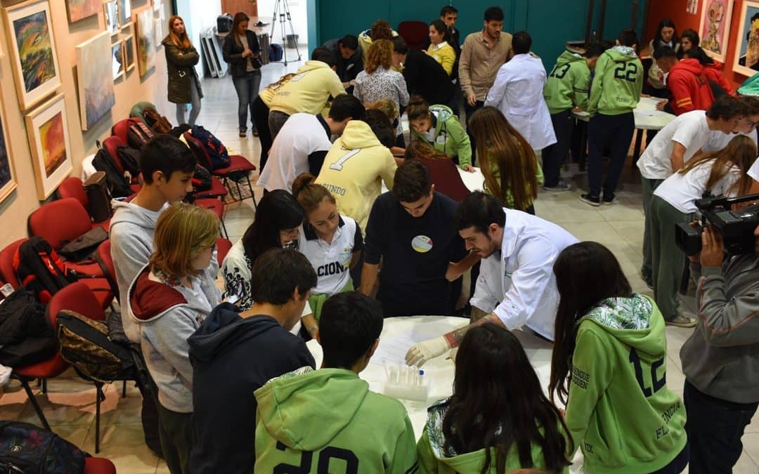 CASI 50 ESTUDIANTES SECUNDARIOS FUERON HOY (MARTES) “NANOTECNÓLOGOS POR UN DIA”, EN LA CASA DE LA CULTURA
