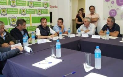 POR SEGUNDA VEZ EN EL AÑO SE REUNIERON LOS INTENDENTES DEL NUCLEAMIENTO REGIONAL OESTE ARRIBA