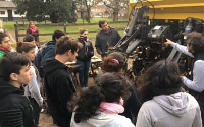 Alumnos del CIT recorrieron la Estancia Nueva Castilla