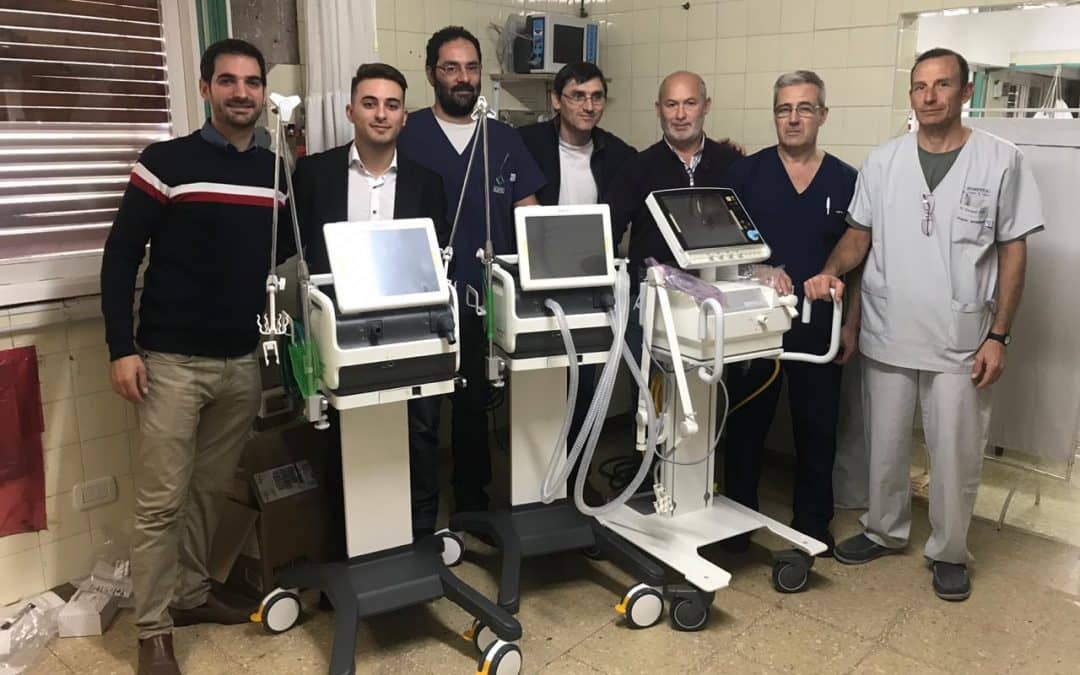 EL HOSPITAL MUNICIPAL SUMÓ TRES NUEVOS RESPIRADORES DE ÚLTIMA GENERACIÓN PARA TERAPIA INTENSIVA
