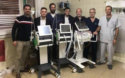 EL HOSPITAL MUNICIPAL SUMÓ TRES NUEVOS RESPIRADORES DE ÚLTIMA GENERACIÓN PARA TERAPIA INTENSIVA