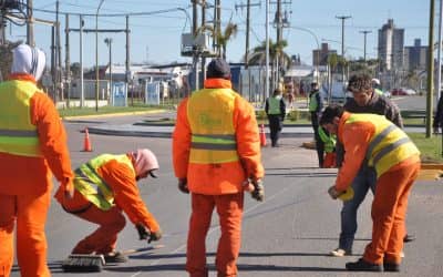 Comenzó la obra de remodelación del acceso García Salinas