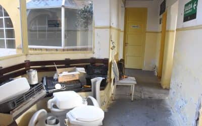 NUEVA GUARDIA: AVANZAN LAS TAREAS DE DESCONEXIÓN DE SERVICIOS ANTES DE DEMOLER LAS PAREDES