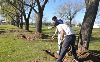 Plaza Saludable en el Parque Municipal para la tercera edad