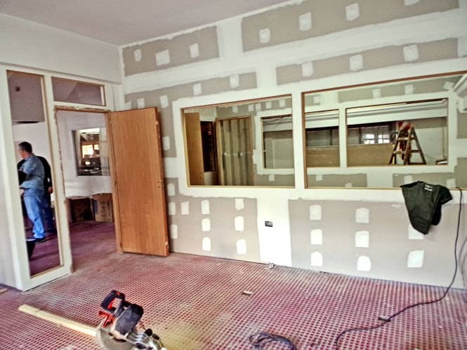 El Municipio refacciona la oficina donde funcionaba Reparto