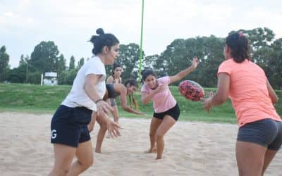 OLIMPIADAS DEL REENCUENTRO: SE JUGARÁ ESTA NOCHE (VIERNES) LA FINAL DEL VOLEY FEMENINO PLAYA