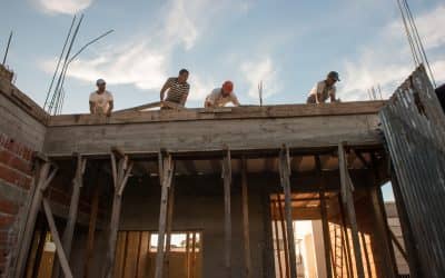 Se ejecuta la estructura resistente en la obra de Oncología del Hospital
