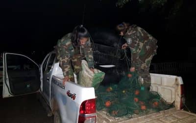 Se realizó un nuevo operativo contra la pesca clandestina