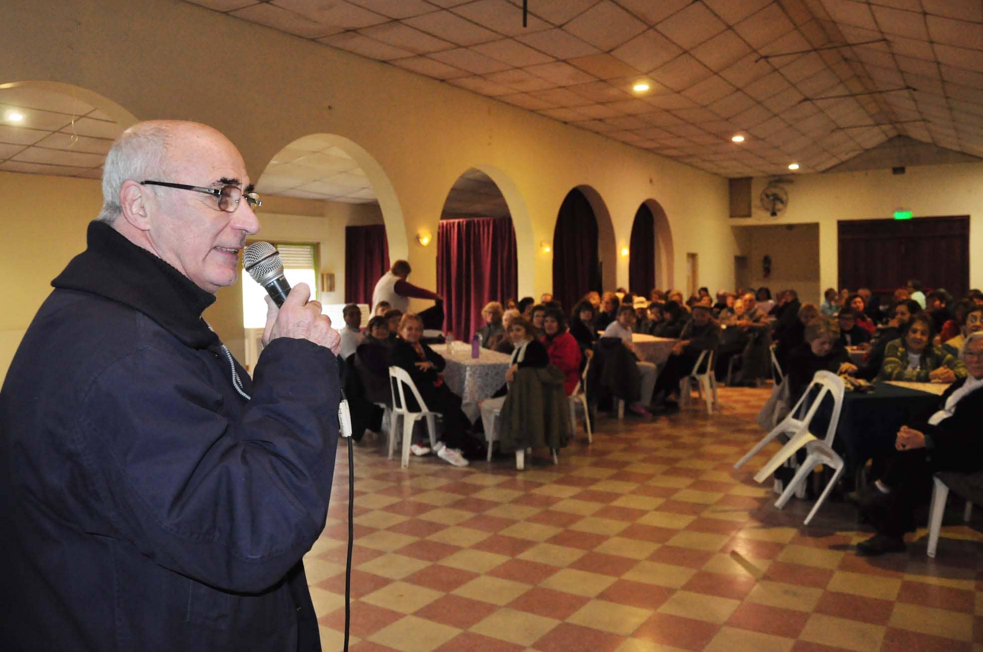 Orellana visitó el PRAM