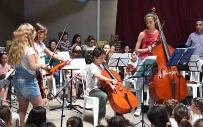 LAS MUESTRAS DE FIN DE AÑO DE LA ESCUELA MUNICIPAL DE MÚSICA SIGUEN HOY CON LA ORQUESTA INFANTIL Y EL ENSAMBLE DE SAXOS Y CLARINETES