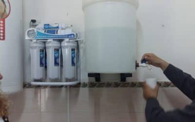 LA EP N°19 DE LA ZANJA YA DISFRUTA DE UNA INICIATIVA COMPARTIDA: AHORA TIENE PLANTA DE OSMOSIS INVERSA