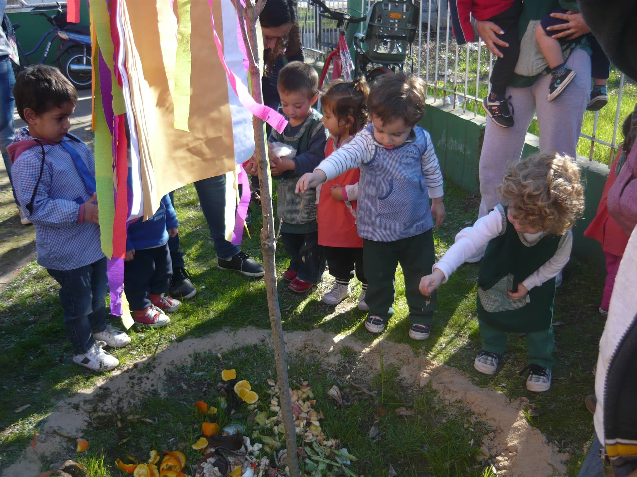 Los jardines maternales y el día de la Pachamama