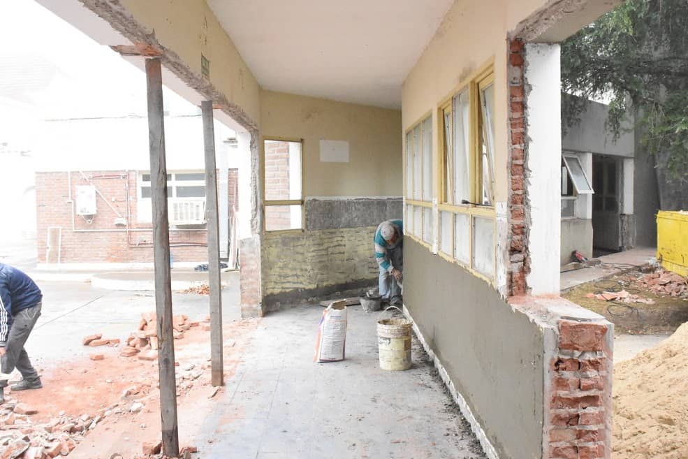 EL MUNICIPIO ESTÁ EJECUTANDO LAS OBRAS DEL PASILLO TÉCNICO EN EL HOSPITAL ORELLANA Y DE CUATRO VIVIENDAS EN GARRÉ