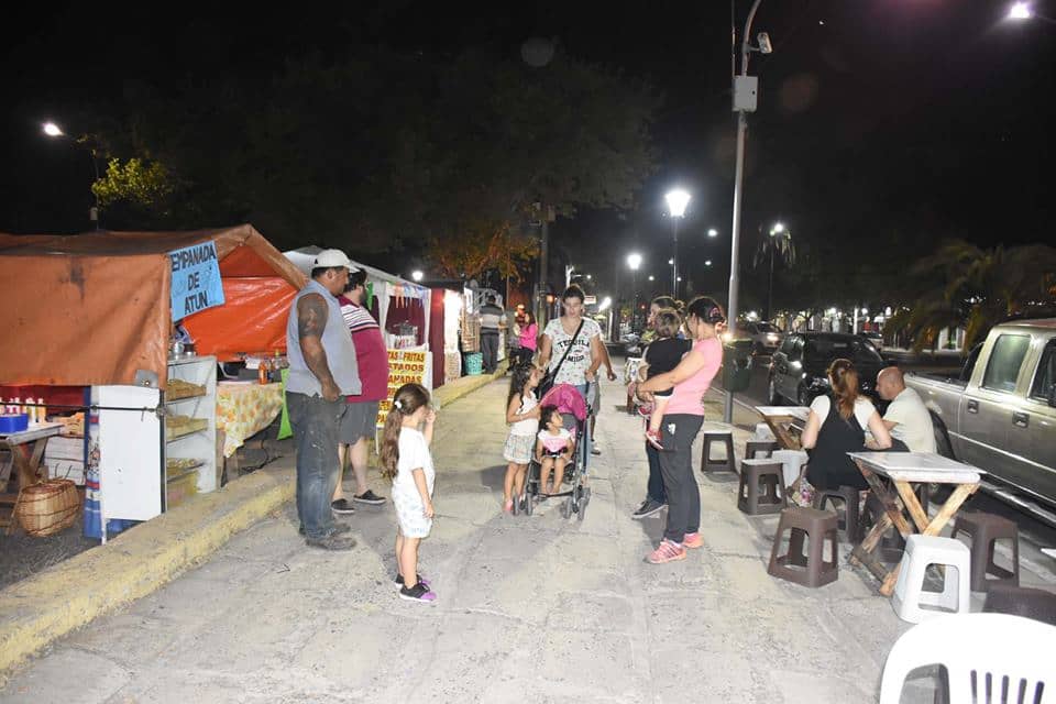 Patio de comidas este miércoles (20) en la Estación