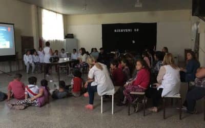 La Escuela 35 presentó su proyecto de energía eólica en la Escuela de Pehuen Có
