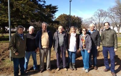 SE REFORESTA LA PLAZA BRITÁNICA COMO EL PRIMER PASO DE UN PROYECTO INTEGRAL