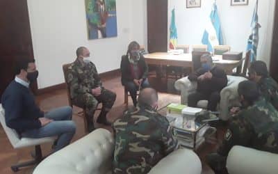 EL INTENDENTE FERNÁNDEZ RECIBIÓ A LAS NUEVAS AUTORIDADES ZONALES DE LA PATRULLA RURAL