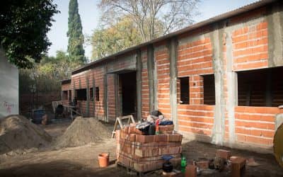 El Municipio techó la obra en el ex Centro Polivalente de Arte