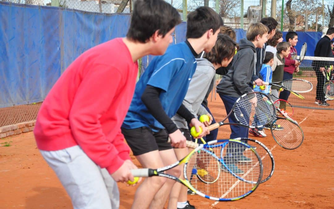 Se realizó ayer la instancia práctica de la clínica de Tenis