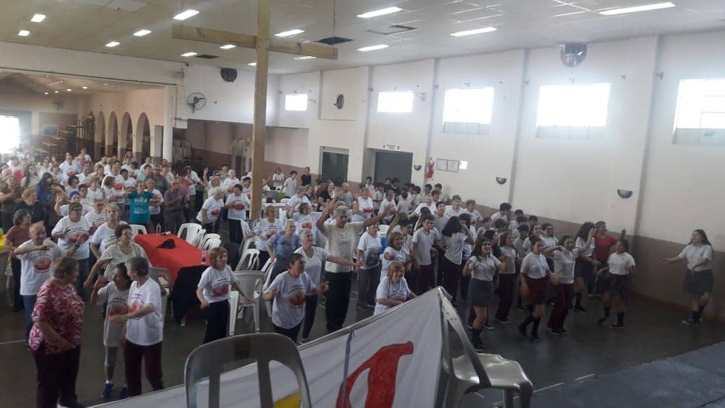 SALUD COMUNITARIA OFRECIÓ UN TALLER DE ESI EN LA SECUNDARIA n° 3 Y EL PRAM REALIZÓ UNA ACTIVIDAD INTERGENERACIONAL